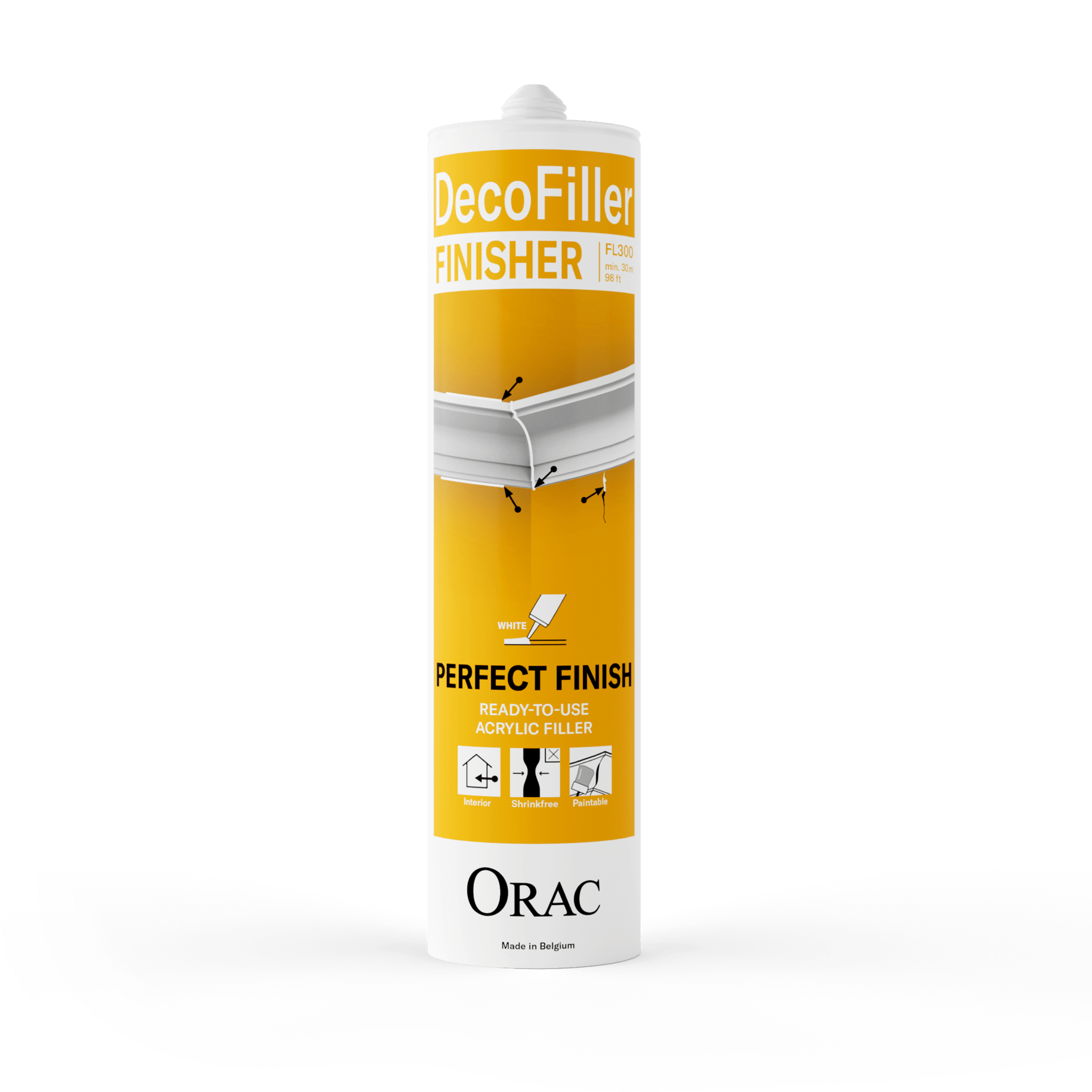 Orac DecoFiller FL300 шпаклівка Акрилова шпаклівка FL300 Orac DecoFiller 310 мл
