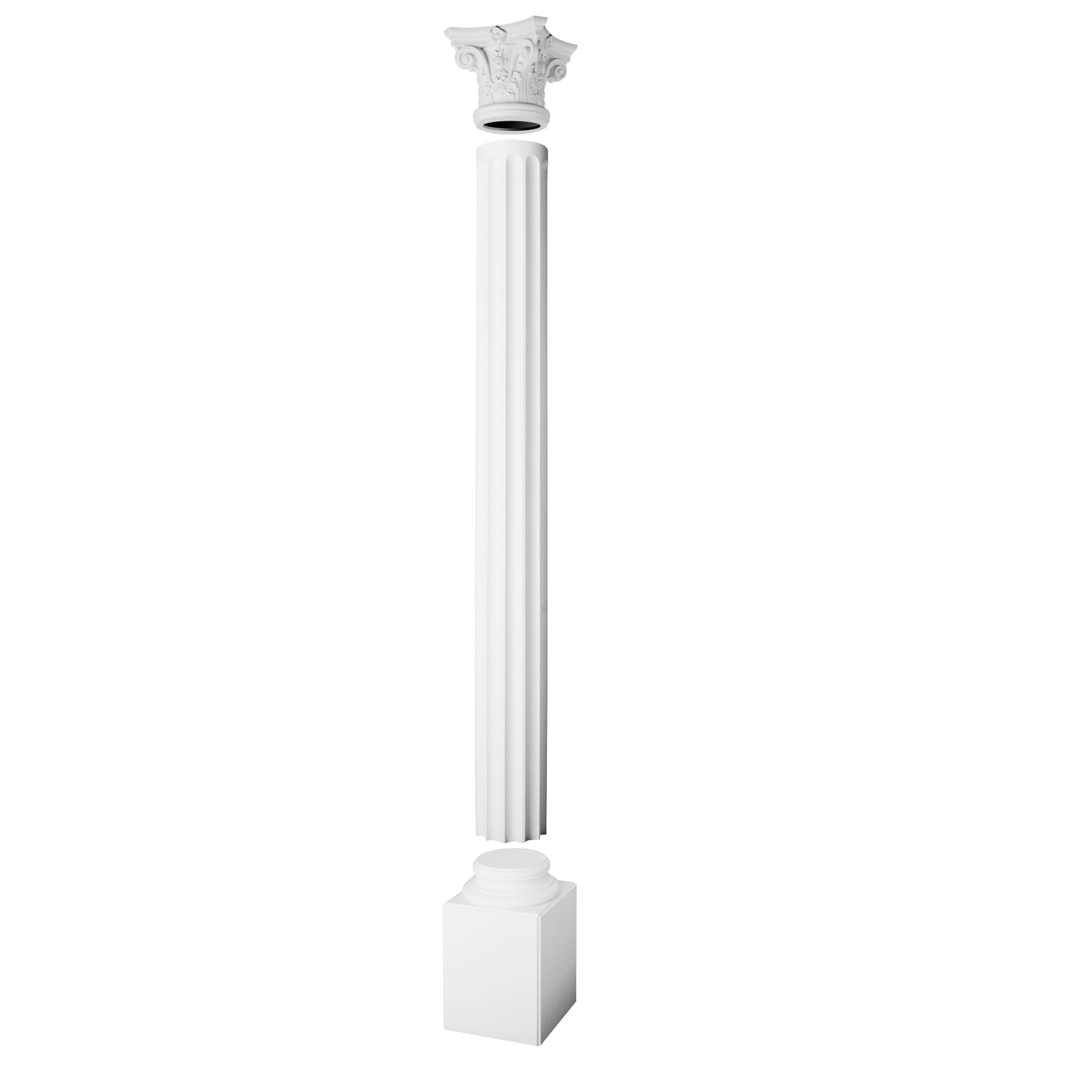 Колона Orac Decor: підстава K1132, стовбур K1002, капітель K1122