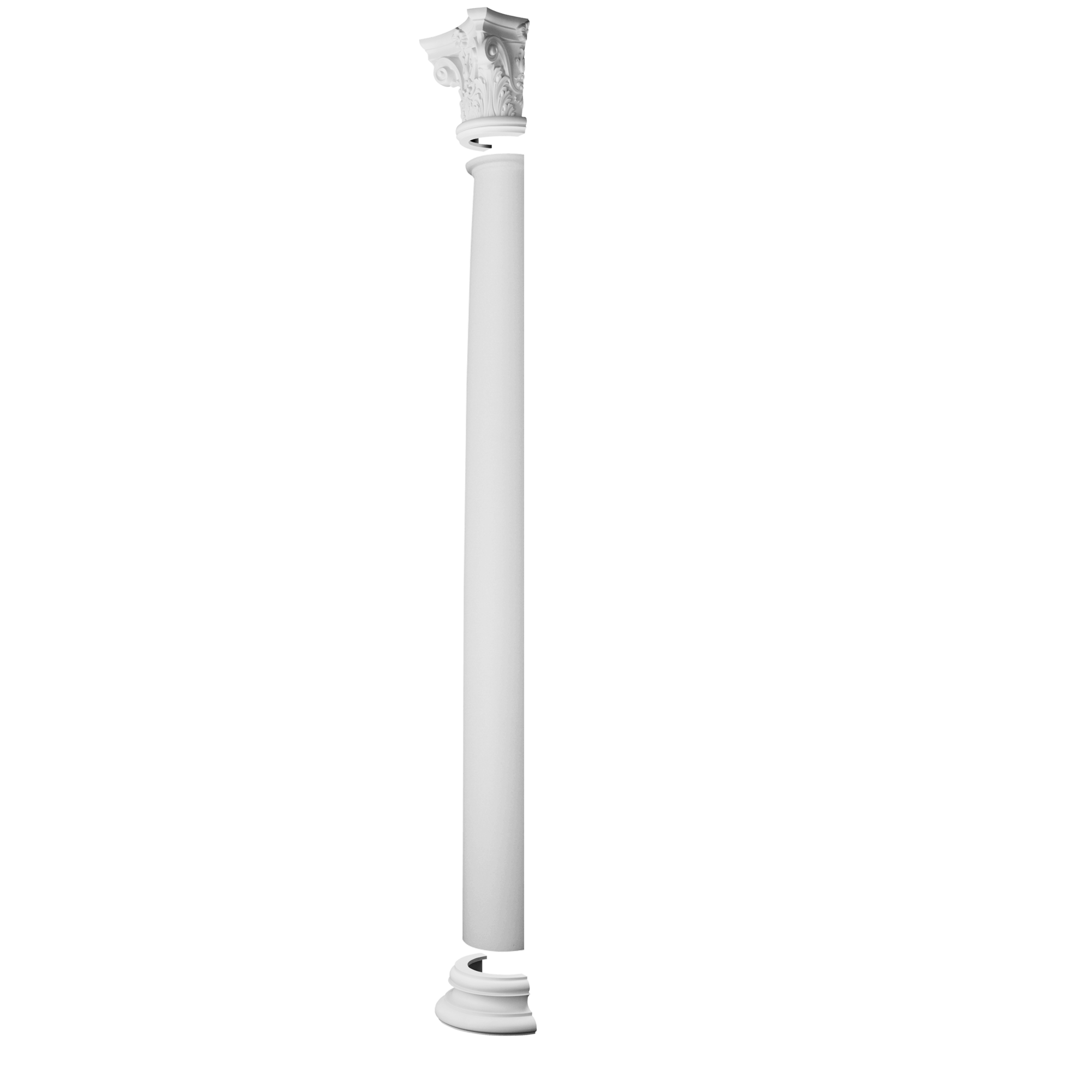 Полуколонна Orac Decor: основание K1151, ствол K1101, капитель K1121