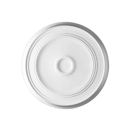 Потолочная розетка Orac Decor R76 с концентрическими кругами, диаметр 62 см